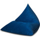 Кресло DreamBag Пирамида синий микровельвет