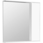 Зеркальный шкаф Акватон Стоун 80 белый глянец, с подсветкой (1A228302SX010)