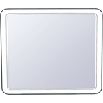 Зеркало Style line Атлантика 90 с подсветкой, белое (СС-00002213)