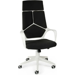 Кресло офисное NORDEN IQ white+black белый пластик/черная ткань