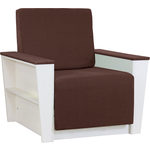 Кресло-кровать Шарм-Дизайн Бруно 2 рогожка коричневый кровать