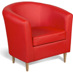 Кресло Шарм-Дизайн Евро лайт экокожа красный