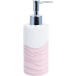 Дозатор для жидкого мыла Fixsen Agat белый, розовый (FX-220-1)