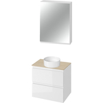 Мебель для ванной Cersanit Moduo 60 белая/дуб