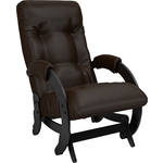 Кресло-качалка глайдер Мебель Импэкс Модель 68 венге к/з oregon perlamutr 120