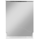 Зеркало-шкаф Stella Polar Лиана 50 с подсветкой, правый, белый (SP-00000036)