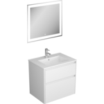 Мебель для ванной Veneciana Aventino 65 с двумя ящиками, белая