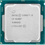 Процессор Intel Intel Core i3-9100F Coffee Lake OEM (3.60Ггц, 6МБ, Socket 1151v2)