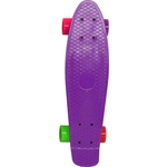 Скейтборд EVO Kids MN-2206 violet, пластиковый 22"