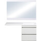 Мебель для ванной Style line Даллас Люкс 58 (120R) подвесная, под стиральную машину, белая