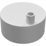 Комплект скрытого подключения Lemark для электрического полотенцесушителя, белый (LM0101W)