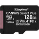 Карта памяти Kingston microSDXC 128Gb Canvas Select Plus (class 10/UHS-I/U1/100MB/s)