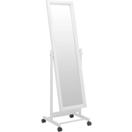 Зеркало Мебелик В 27Н напольное, белый (П0002885)
