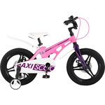 Велосипед MAXISCOO Cosmic 16 Делюкс розовый/матовый one size