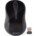 Мышь A4Tech V-Track G3-280A серый/черный оптическая (1000dpi) беспроводная USB (3but)