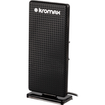 Антенна телевизионная Kromax FLAT-09 (комнатная, активная, 18-20 дБ) черная