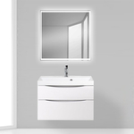 Мебель для ванной BelBagno Marino-H60 80 AST bianco lucido