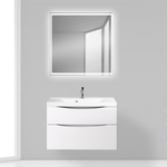 Мебель для ванной BelBagno Marino-H60 80 PR bianco lucido