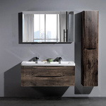 Мебель для ванной BelBagno Ancona-N 120 rovere moro с двумя чашами