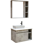 Мебель для ванной Grossman Фалькон 80х49 GR-3016, бетон