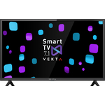 Телевизор VEKTA LD-32TR4613BS (32", HD, Smart TV, Android, Wi-Fi, черный)