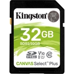 Флеш Диск Kingston SDHC 32Gb Class10 SDS2/32GB Canvas Select Plus w/o adapter (SDS2/32GB)