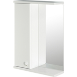 Зеркало-шкаф Mixline Норд 55х70 левый, белый (4640030867684)