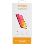 Защитное стекло для экрана Digma черный для Apple iPhone X/XS/11 Pro 3D 1шт. (DGG3AP11PA)