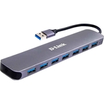Концентратор D-Link с 7 портами USB 3.0 (1 порт с поддержкой режима быстрой зарядки) (DUB-1370/B2A)