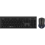 Клавиатура + мышь Oklick 600M клавиатура:черный, мышь:черный USB (337142)