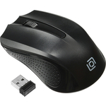 Мышь Oklick 485MW черный оптическая (1000dpi) беспроводная USB для ноутбука (3but) (997819)