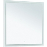 Зеркало Aquanet Гласс 80 сенсор, белое (274016)