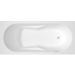 Акриловая ванна Riho Lazy 170x75 правая, с ножками (B079001005, 207095)