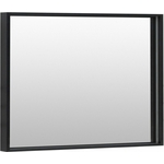 Зеркало De Aqua Алюминиум LED 100х75 с подсветкой, черный (261704)