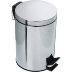 Ведро для мусора Fixsen HoReCa 5 литров, хром (FX-34024)