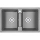 Кухонная мойка Granula GR-8101 алюминиум