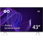 Телевизор Яндекс YNDX-00071 (43", 4K, Яндекс.ТВ)