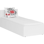 Кровать СВК Стандарт 80х200 белый (1024221)