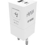 Сетевое зарядное устройство (СЗУ) Hiper HP-WC008 3A+2.5A PD+QC универсальное белый