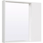 Зеркальный шкаф Runo Манхэттен 75х75 белый (00-00001045)
