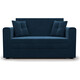 Выкатной диван Mebel Ars Санта (темно-синий - Luna 034)