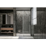 Душевая дверь Veconi Premium Trento PTD-40B 140х200 прозрачная, черная матовая (PTD40-B-140-01-C4)