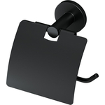 Держатель туалетной бумаги Am.Pm X-Joy с крышкой, черный (A85A341422)