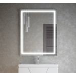 Зеркало Corozo Барго 60х80 подсветка, сенсор, белое (SD-00001116)