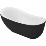 Акриловая ванна Grossman Style 180х90 черная матовая (GR-2303MB)