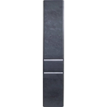 Пенал Style line Атлантика 35х175 с бельевой корзиной, бетон темный (2000949234496)