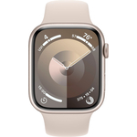Смарт-часы Apple Watch Series 9 A2980 45мм OLED корп.сияющая звезда Sport Band рем.сияющая звезда (MR9P3LL/A)