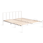 Кровать TetChair Bruno металл, 160*200 см, белый (20685)