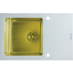 Кухонная мойка Seaman Eco Glass SMG-780W.B Gold PVD