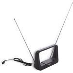 Антенна телевизионная Tesler IDA-150 (комнатная, активная, 28 дБ, 220В) черная